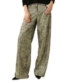 baampsh Bista Textured Wide Leg Pants Bloomingdale39s at Bloomingdales