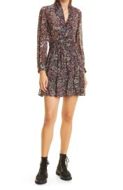 baampsh Giani Long Sleeve Minidress at Nordstrom