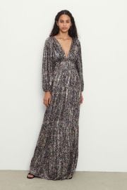 backless maxi dress GLADY BLACK at ba&sh