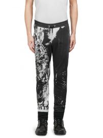 balmain Graphic-Print Cotton Pants at Saks Fifth Avenue