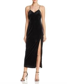 bardot Raven Velvet Slip Dress at Bloomingdales