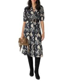 bash Anissa Cotton Printed Midi Dress Bloomingdales at Bloomingdales