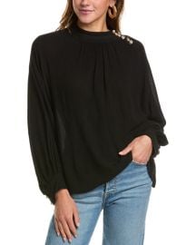 bash Balloon Sleeve Blouse ShopSimon at Shop Simon