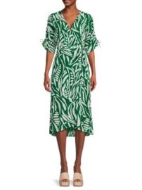 bash Botanical Wrap Dress on SALE at Saks Off 5th