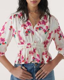 bash Edon Peplum Top Bloomingdales at Bloomingdales