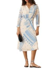 WornOnTV: Anna’s blue printed midi dress on General Hospital | Finola ...