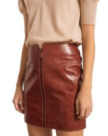 bash Melba Leather Skirt   Bloomingdales at Bloomingdales