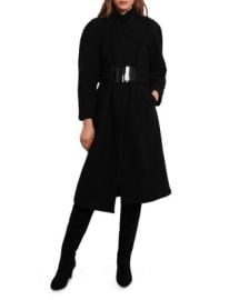 bash Pierro Belted Coat Bloomingdales at Bloomingdales