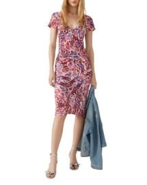 bash Siane Short Sleeve Dress Bloomingdales at Bloomingdales