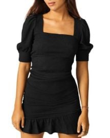 bash bssh Woody Ruffle Mini Dress Bloomingdales at Bloomingdales