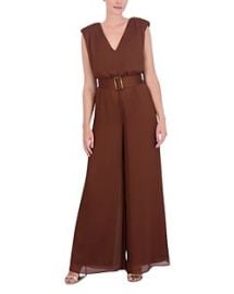 bcbg Belted Wide Leg Jumpsuit at Bloomingdales