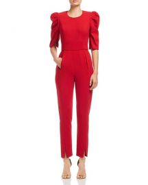 black halo Russo juumpsuit at Bloomingdales