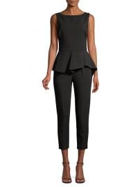 black halo kasia jumpsuit at Saks Fifth Avenue