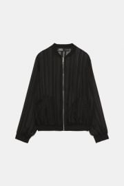 bomber jacket at Zara