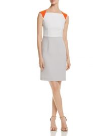 boss Dekala Color Block Cutout Sheath Dress at Bloomingdales