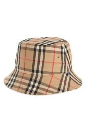 burberry Check Bucket Hat at Nordstrom