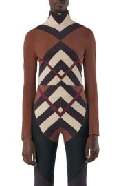 burberry Emery Kissing Check Turtleneck Top at Nordstrom