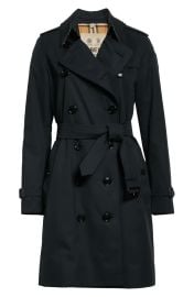 burberry Kensington Cotton Trench Coat at Nordstrom