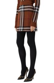 burberry Kiandra Check Wool Miniskirt at Nordstrom