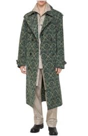 burberry Long Baroque Viscose Blend Trench Coat at Nordstrom