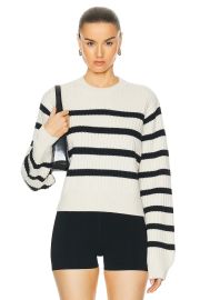 by Marianna Brial Striped Sweater at Revolve