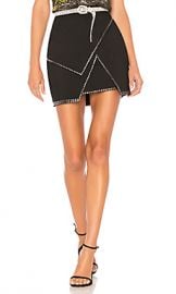 by the way  Carly Studded Mini Skirt in Black from Revolve com at Revolve