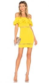 by the way  Emilie Tiered Knit Dress in Yellow from Revolve com at Revolve