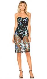 by the way  Lydia Embroidered Corset Dress in Blue Multi from Revolve com at Revolve