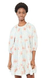 byTimo Poplin Shift Dress in Painted Flowers at Shopbop