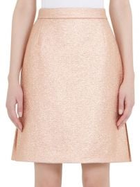 carven Metallic Mini Skirt at Saks Off 5th