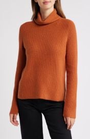 caslon(r) Rib Turtleneck Sweater at Nordstrom