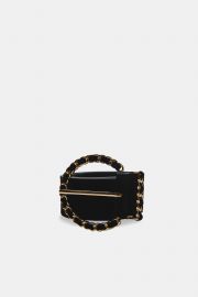 chain buckle belt at Zara