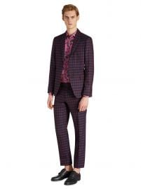 check suit at Etro