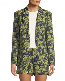 cinq a sept Janae Structured Floral Jacket at Neiman Marcus