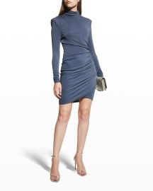 cinq a sept Marlene Ruched Dress at Neiman Marcus