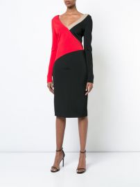 colourblocked dress at Farfetch