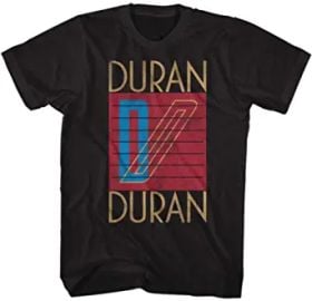 com American Classics Duran Duran Logo Black Adult T-Shirt Tee  Clothing Shoes amp Jewelry at Amazon