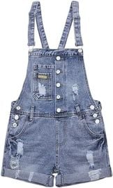 com AvaCostume Womens Wash Jumper Denim Overall Shorts Clothing Shoes amp Jewelry at Amazon