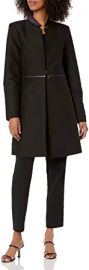 com BCBGMAXAZRIA Women39s Arelia A Line Coat  Clothing Shoes amp Jewelry at Amazon