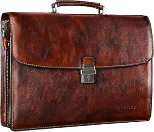com Banuce Vintage Genuine Full Grain Italian Leather Briefcase for Men with Lock Attorney Lawyer Bag Attache Case 156 Inch Laptop Business Work Bag Brown Clothing Shoes amp Jewelry at Amazon