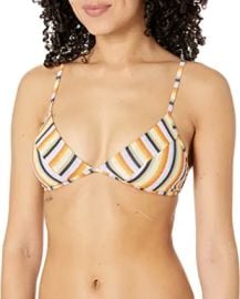 com Billabong Women39s Standard Postcards from Paradise Charlie Bikini Top  Clothing Shoes amp Jewelry at Amazon