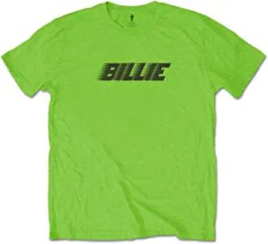 com Billie Eilish 39Racer Logo39 Green T-Shirt Clothing Shoes amp Jewelry at Amazon