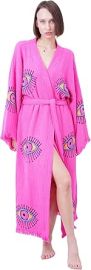 com Bodho Handmade Evil Eye Boho Festival Kimono Boho Beachwear Beachwear Cover Up Ethnic Kimono Cardigan Bathrobe Morning Robe Pink Clothing Shoes amp Jewelry at Amazon