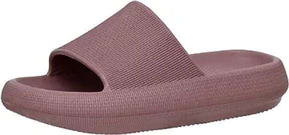 com CUSHIONAIRE Women39s Feather cloud recovery slide sandals with Comfort Slides at Amazon