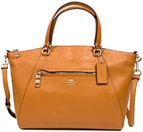 com Coach Women39s Prairie Satchel Crossbody IMButterscotch  Clothing Shoes amp Jewelry at Amazon