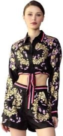 com Cynthia Rowley Marseille Shirt Clothing Shoes amp Jewelry at Amazon