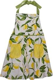 com DII Lemon Bliss Apron Multi Home amp Kitchen at Amazon