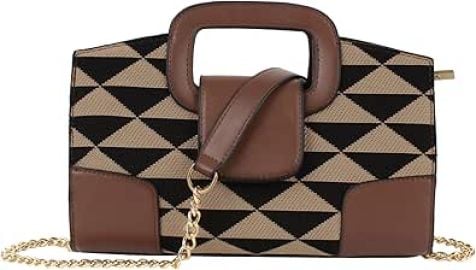 com Goclothod Women Top Handle Satchel Faux Leather Shoulder Bag Flap Tote Handbag Clothing Shoes amp Jewelry at Amazon