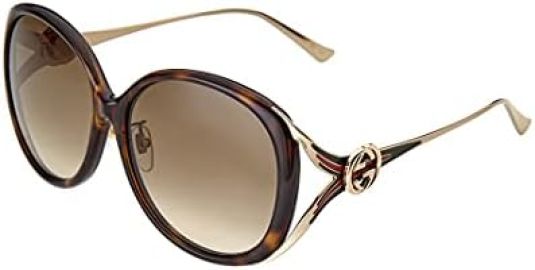 com Gucci Womens Non-Polarized UV Protection Round Sunglasses Gold OS Clothing Shoes amp Jewelry at Amazon