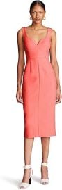 com HALSTON Vestido Kaylie para mujer en crep elstico Ropa Zapatos y Joyera at Amazon